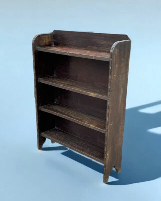 Edwardian Oak Bookcase - Image 1 of 4