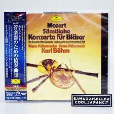 Karl Bohm Mozart Konzerte fur Blaser JAPAN 3 SACD Hybrid TOWER RECORDS NEW