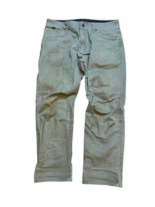 Kuhl Herren RYDR Hose 35x32 robuste Outdoorbekleidung Baumwollmischung khaki - Bild 1 von 9