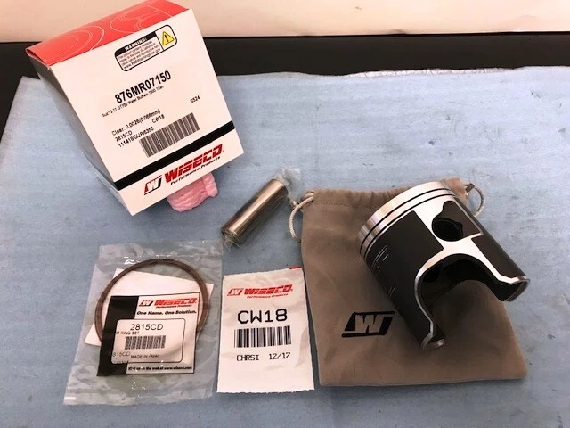 PISTÓN FORJADO WISECO 876MR07100 71,00mm +1,00mm OVERBORE DERECHO SUZUKI GT750 T500 Foto 1 de 1