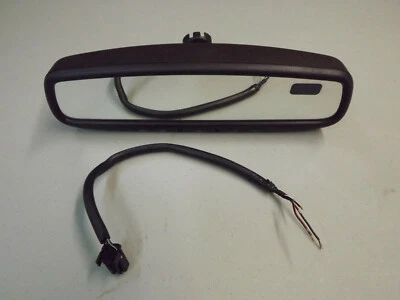 Gentex-453 Toyota Nissan Honda Auto Dim Rear View Mirror Homelink Compass Amber - Image 1 of 4
