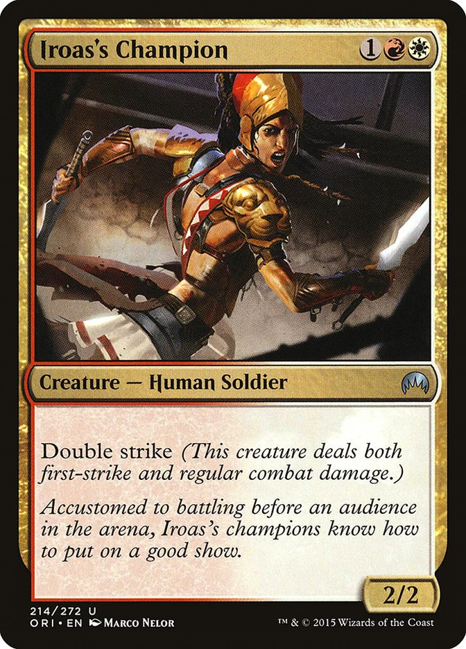 Iroas's Champion (214) Magic Origins ORI MTG Magic - Image 1 of 1