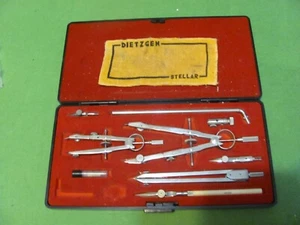 Dietzgen Stellar 1288 PJL Drafting Tool Set with Case Made In Germany - Picture 1 of 5