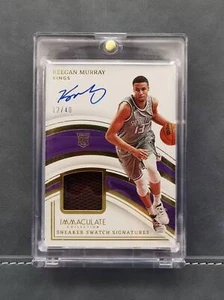 Keegan Murray 2022-23 Panini Immaculate Sneaker Watch RC Patch Auto /40 #SNS-KMU - Picture 1 of 2