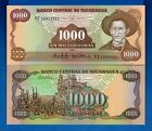 Nicaragua 1000 Cordoba's 1985 World Paper Money Currency Uncirculated Banknote