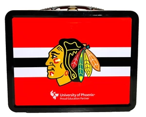 Chicago Blackhawks Metall Brotdose University Of Phoenix Stadium Give Away - Bild 1 von 5