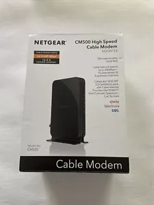 Netgear High Speed Cable Modem (CM500) - Sealed Box/Brand New - Picture 1 of 5