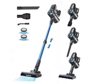 Lightweight Cordless Vacuum Cleaner Powerful Suction 40-Min Battery, LED Brush - Picture 1 of 8
