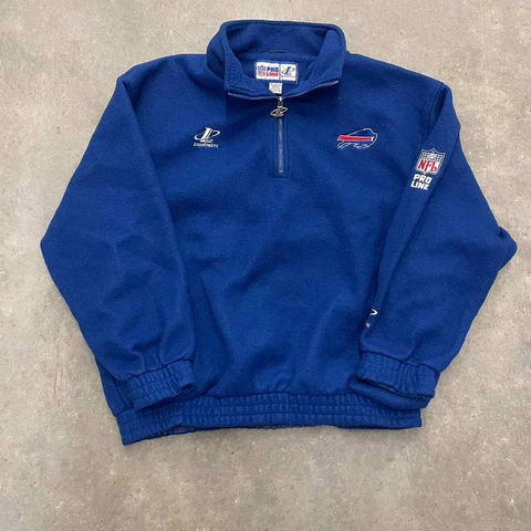 Vintage logo athletic pro line buffalo bills fleece sweatshirt size XL Cover
