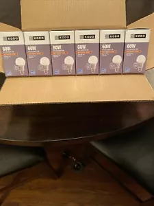 Light Bulbs 6 (4-Pack) 24 Total. 9w - 60 Watt Replacement Soft White Bulb - Picture 1 of 8