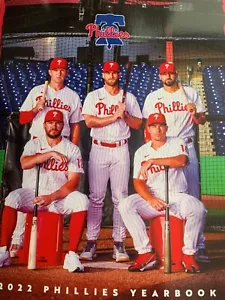 2022 PHILADELPHIA PHILLIES YEARBOOK MLB PROGRAM NLCS WORLD SERIES CHAMP SHIP NOW - Picture 1 of 1