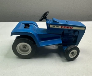 Vintage 1972 Ford LGT 145 Truck Blue Toy Diecast Lawn and Garden Tractor 6" - Picture 1 of 12