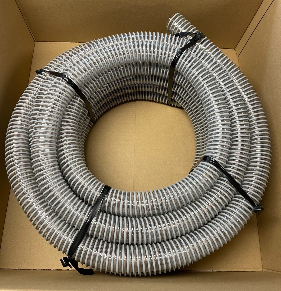 15 m Pelletsschlauch / PVC-Förderschlauch NW 50 Storz Set Pelletförderschlauch  - Bild 1 von 3