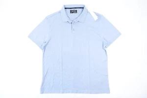 CALVIN KLEIN CK LIGHT BLUE XL LIQUID TOUCH POLO SHIRT MENS DEFECT - Picture 1 of 8