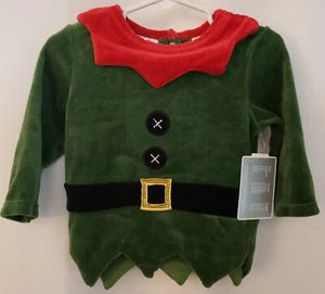 Koala Kids BABY Elf Top Dress Size 12 mo Unisex Velvet Feel Fabric NWT - Picture 1 of 5