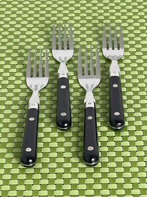 Talheres Washington Forge MARDI GRAS BLACK aço inoxidável 4 garfos para salada WF Coreia - Imagem 1 de 4