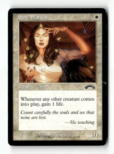 MTG | Soul Warden | Exodus | Regular | Heavily Played | English - Picture 1 of 3