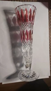 Bleikristallvase Annahütte-Handarbeit-hochglanzpoliert, Made In Western Germany - Bild 1 von 8