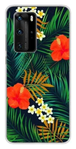 Coque en silicone imprimée compatible Huawei P40 Pro Tropical - Picture 1 of 3