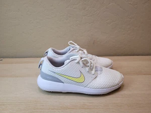 Nike Roshe G Golf Shoes Summit White Light Zitron CD6066-101 WOMENS SZ 6  EUC - Picture 1 of 8