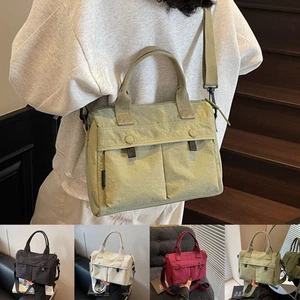 Multicolor Tote Bag Nylon Handbag Fashion Crossbody Bag Commuting - Picture 1 of 16