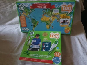 LeapFrog Tag Interactive World Map+Touch Reading System Boxed - Picture 1 of 7