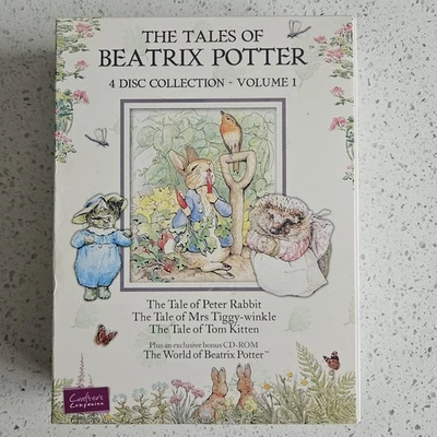 The Tales Of Beatrix Potter Vol 1 -  4 Disc CD Collection PC Windows  - Image 1 of 4