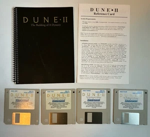 Dune II Building of a Dynasty IBM PC Handbuch + 3,5" Festplatte nur Diskette OHNE BOX - Bild 1 von 8