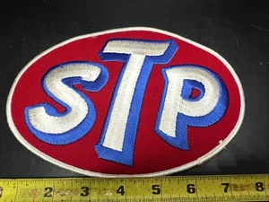 LARGE RICHARD PETTY NASCAR RACING STP JACKET PATCH 8-1/8” X 5.5” - Picture 1 of 4