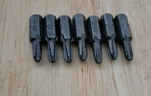 Apex Tool Group 446-2X Torsion, Insert Bit, Phillips, #2, 1/4" Hex Drive, 7 Pack - Picture 1 of 3