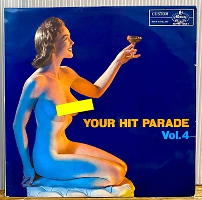V.A. Johnny Preston Your Hit Parade 4 60s Japan 10inch Thin Sleeve LP Cheesecake - Image 1 of 4