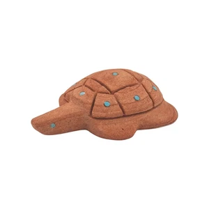 Donovan Laiwakete, Fetish, Turtle, Banded Jasper, Zuni Hand Carved, 2 1/4" - Picture 1 of 4