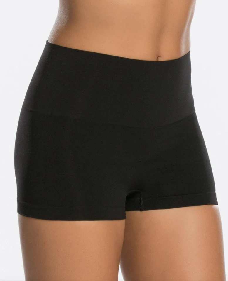 Трусики Spanx повседневные формирующие женские маленькие черные шорты для мальчиков бесшовный пояс - Изображение 1 из 4