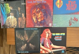 TEN YEARS AFTER 5 LPs: Ssssh, Watt, Self Titled, Alvin Lee & Pos Vibrations XLNT - Foto 1 di 8
