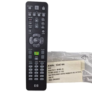 Genuine HP 5069-8344 TV DVD Remote Control USA Original Tested Works Vgood Clean - Picture 1 of 12