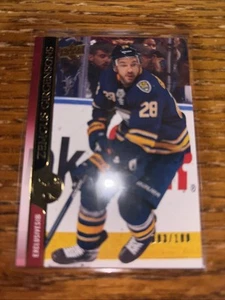 2020-21 Upper Deck Serie 2 Exclusivos Zemgus Girgensons 3/100 Buffalo Sabres - Imagen 1 de 2