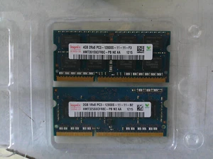 HYNIX 6GB 2RX8 PC3-12800S LAPTOP MEMORY - Picture 1 of 3