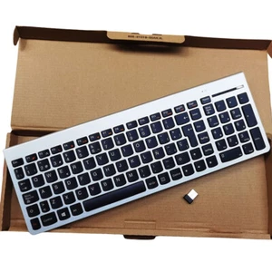 Spain layout silver wireless keyboard for lenovo SK-8861 - Picture 1 of 6