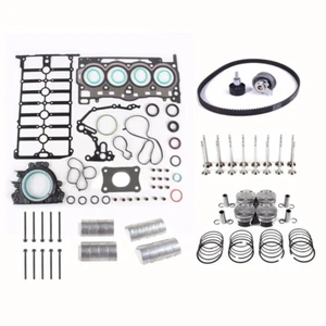 1.2T Piston & Valve & Gasket & Belt Set Fit For VW Jetta Touran AUDI A3 - Picture 1 of 11