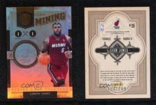 2010-11 Panini Gold Standard Gold Mining /299 LeBron James #20