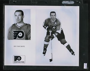 1968-69 Original Ed Van Impe Philadelphia Flyers Photo (402079)