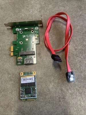 InnoDisk  D150Q DRPS-16GJ30ACAQS-B025 16 GB mSATA 1.8 in SSD W/adaptor And Cable - Image 1 of 4