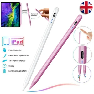 1st 2nd Generation Pen Stylus Pencil For Apple  iPad 6th 7th 8th 9th 10th Gen UK - Picture 1 of 14