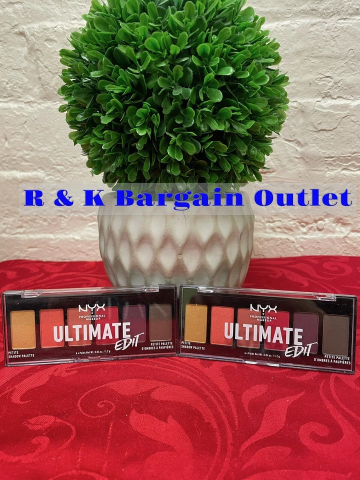 NYX Ultimate Edit Petite Eye Shadow Palette USPP03 Phoenix .04 oz Ea 2 pcs - Image 1 of 1