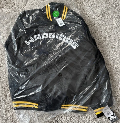 Starter Black Label Golden State Warriors NBA 75th Rakuten Jacket -LARGE (NEW) Cover