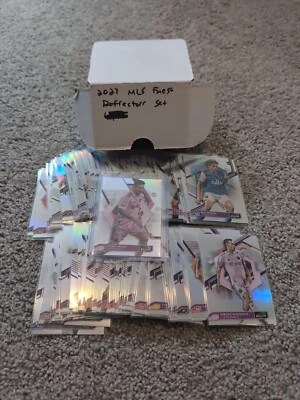 2023 TOPPS FINEST MLS SOCCER REFRACTOR COMPLETE SET #1-100 MESSI - Image 1 of 2