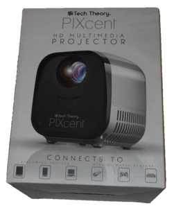 PROYECTOR MULTIMEDIA TECH THEORY PIXCENT HD PORTÁTIL PANTALLA GRANDE TV JUEGOS PELÍCULAS - Imagen 1 de 4