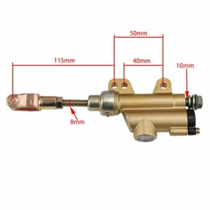 Apollo Rear Brake Master Cylinder Pump 110 125 140 150cc  SSR  IMR Pit Dirt Bike - Foto 1 di 6