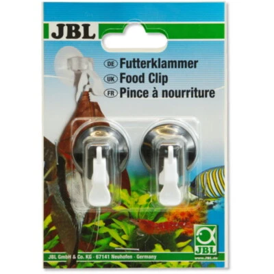 JBL Futterklammer- Universalklammer mit Sauger Salatblätter Algenblätter 2 Stück - Bild 1 von 3