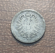 ALEMANIA GERMANY IMPERIO STUTTGART 20 PFENNIG 1875 F